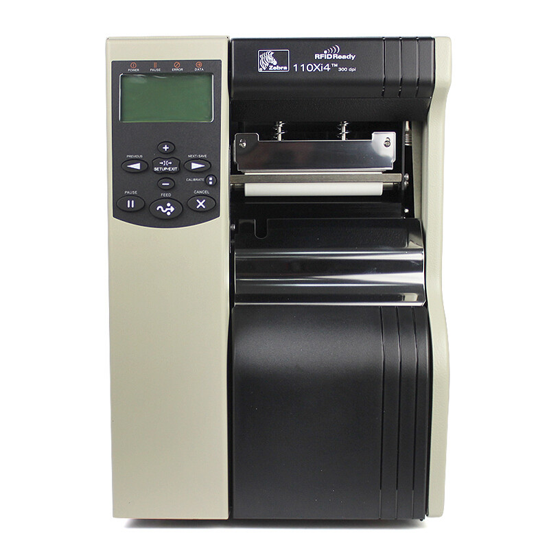 斑马（ZEBRA）110XI4 （600dpi分辨率）重工业级不干胶打印机 宽幅标签条码