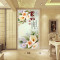 无缝3d壁画中式玉兰花卉立体墙纸客厅沙玄关电视背景墙壁纸墙布 无缝宣绒布（整张）
