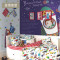 壁纸卧室卡通儿童可爱女孩房搭配环保无纺墙纸儿童房壁画 RN1251302