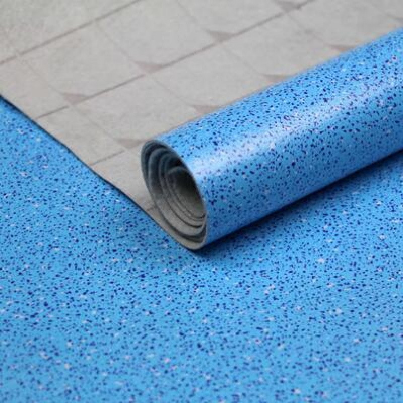 加厚环保PVC工程地板革耐磨塑料地板防火防滑防水阻燃2.0包邮 默认尺寸 孔雀蓝加厚深蓝大理石