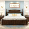 老故居 床 实木床 双人床 婚床 美式乡村床 卧室床 实木床家具 1.5米标准单床