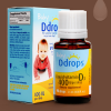 海外直采美国Ddrops 婴儿维生素D3宝宝ddrop补钙滴剂90滴