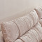 A家家具 床 双人床 布艺床 现代简约布床1.5米1.8米主卧床北欧床可拆洗设计多功能 1.8米榻榻米【灰色】+床垫