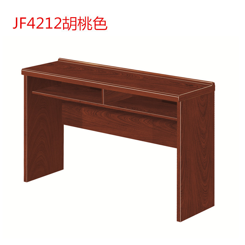 钜晟条桌会议条桌油漆长条桌会议桌 JF42胡桃色1.2米