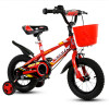 奇客童车qk-途乐儿童自行车2 3 4 5 6 7 8 岁儿童脚踏车高低可调单车 红色 16寸