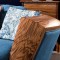 龙森北欧乌金木沙发全实木现代简约三人新中式乌金木沙发组合客厅家具 单人位+双人位+三人位