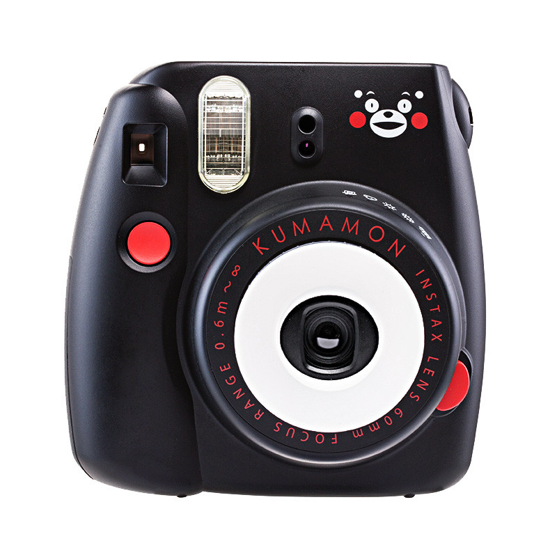 富士（FUJIFILM）INSTAX 一次成像相机立拍立得 mini8 熊本熊 黑色 单机