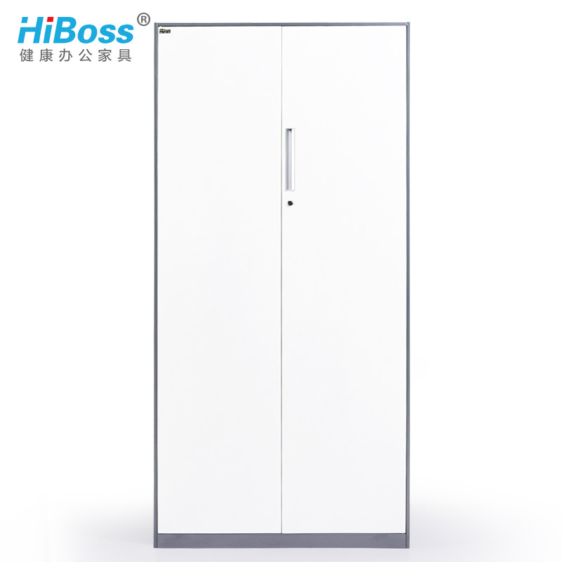 HiBoss钢制文件柜办公档案凭证柜 两门柜0.8mm