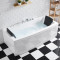 浴缸亚克力家用浴缸独立式浴缸浴池小户型嵌入式1.5米-1.8米冲浪按摩恒温