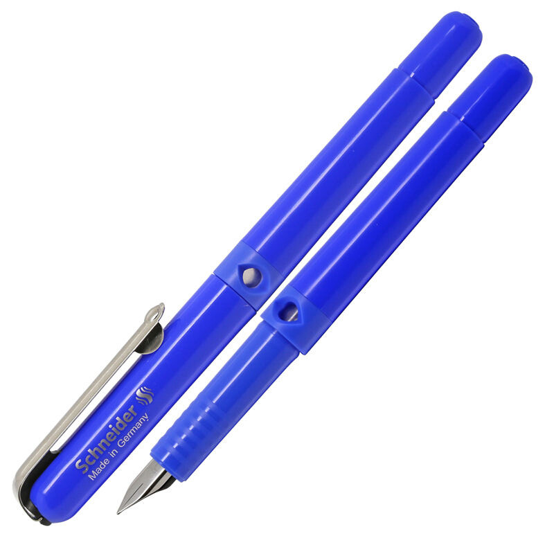 施耐德（schneider） 钢笔BK400系列 商务办公学生练字钢笔墨水笔 蓝色