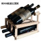 实木碳化红酒架摆件创意葡萄酒架家用酒瓶收纳架欧式洋酒架_45