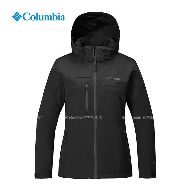 哥伦比亚(Columbia)户外18秋冬新品女款保暖透湿冲锋衣PL2820 XXL 010