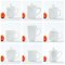白色马克杯咖啡杯办公室水杯子陶瓷带盖勺大容量茶杯盖杯通用简约茶杯早餐杯水杯日用_1_0 08中南2号盖杯