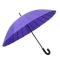 24骨伞遇水开花伞男女晴雨伞长柄双人雨伞小清新伞户外雨伞 紫色
