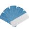 拖布平板免手洗平板拖把替换布懒人家用自动拆洗自挤式拖把配件_12 4蓝2白（32x10cm）