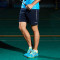 川崎（KAWASAKI）新款羽毛球服男女款针织运动休闲短裤透气速干宽松_1 更大码 男款SP-T1602深蓝