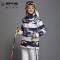 诺诗兰（NORTHLAND）户外运动男女防水透湿防风保暖滑雪滑板服GK065701/GK062702 190 GK062702-0100白色（女）