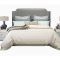 美式布艺床头定制床屏软包床头双人床头板简约单个床头宽铆钉床头 其他_C款1米2宽