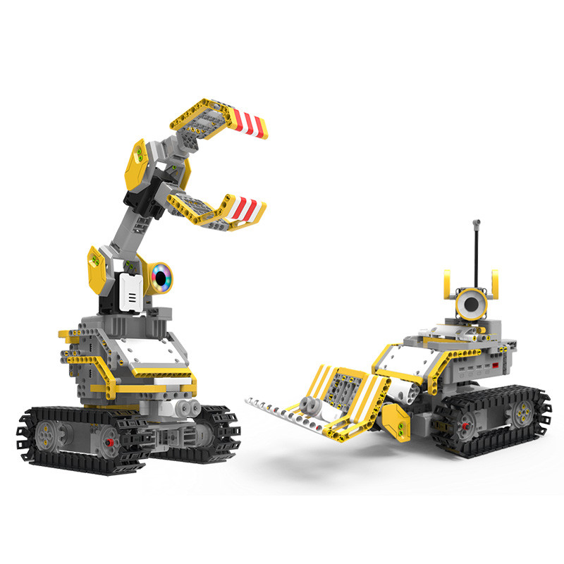 优必选（UBTECH）Jimu Robot 变形工程车升级版 （抓抓铲铲）STEM教育智能编程机器人