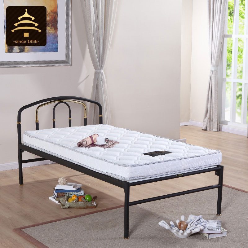 家具铁艺床单人床现代简约1.0m1.2米高低架子环保钢管铁床 1200mm*1900mm_低架床_不含床垫_1.2米以下