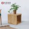 日式家居创意实木换鞋凳 小矮凳茶几圆凳子 梳妆凳亲子板凳椅_199_296 一中一小（拉丝做旧款）