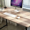 电脑桌电脑台式桌家用桌子简约办公桌简易书桌写字桌台式学习桌_7 单桌B款120-60红叶枫木