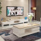 现代简约电视柜茶几组合套装客厅大理石伸缩时尚烤漆成套家具_6 2.2-3.2米电视柜