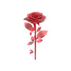拼酷 金枝玫瑰 3D立体拼图 红
