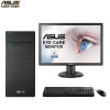 H华硕(ASUS）D640MB 台式机21.5英寸显示器( I7 8700 4G 1T 集显 DOS）