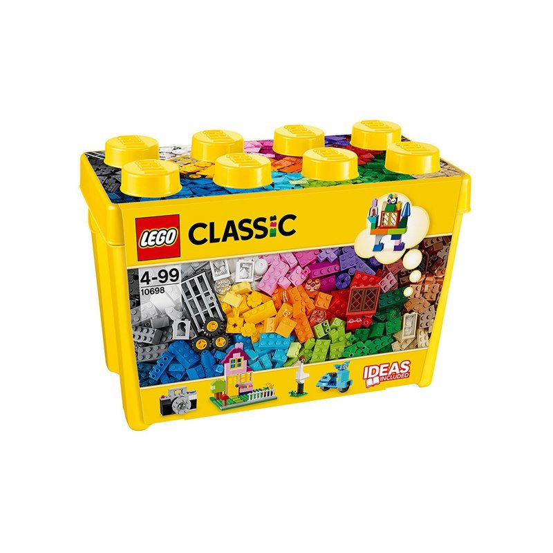 LEGO 乐高 经典创意系列Classic 10696 中号积木盒 4岁＋
