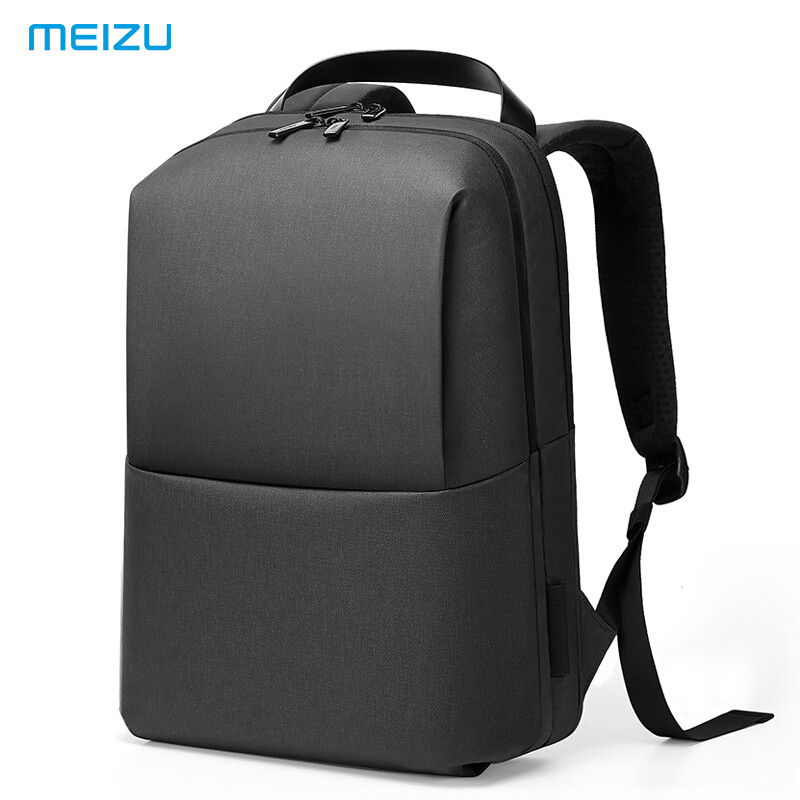 魅族（MEIZU）极简都市双肩包背包电脑包15.6英寸 理性黑