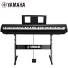 雅马哈PSR-EW310 电子琴76键宽音域 儿童成人便携式家用教学专业演奏智能键盘+全套配件 黑色
