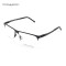 PORSCHE DESIGN保时捷 光学近视眼镜架 男款钛材质商务超轻眼镜框半框 P8324 57mm A灰色