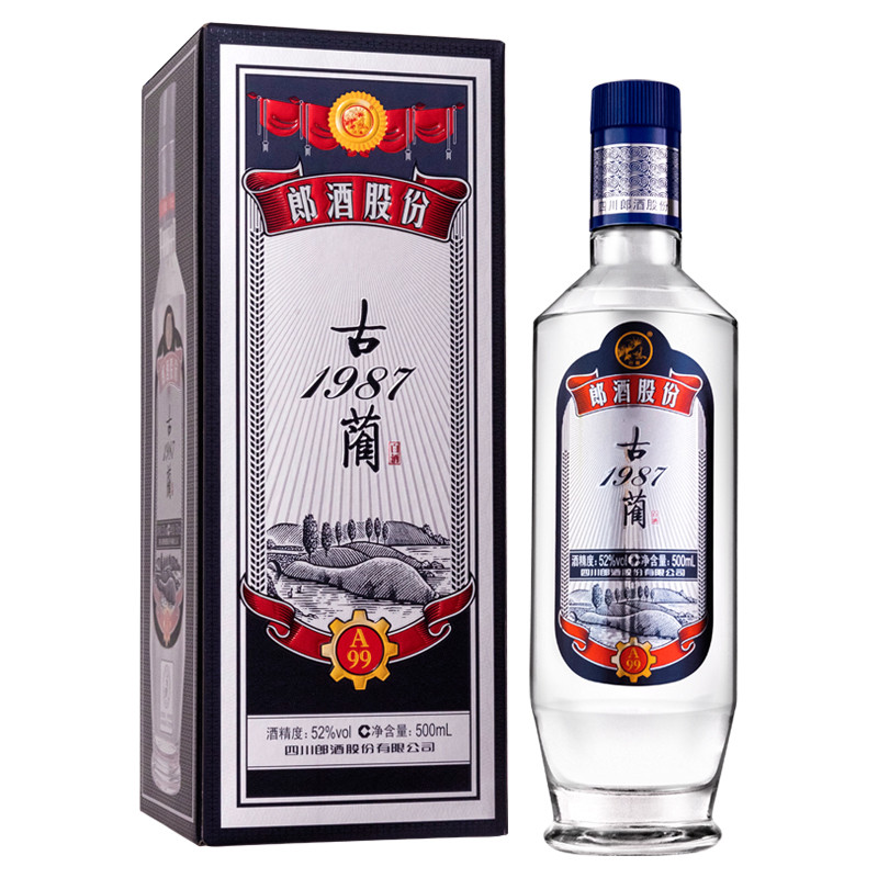 郎酒 古蔺1987（A99）52度 500mL单瓶