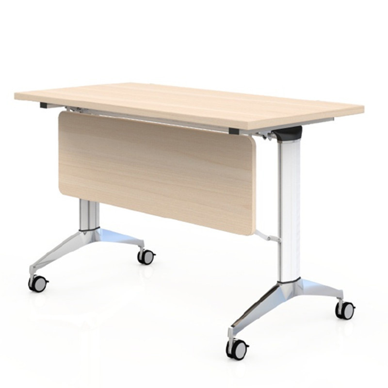 钜晟 办公桌办公家具可移动会议桌1.4米办公桌带挡板移动拼接JSZ08 1400*500