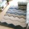 轻奢风美式地毯客厅欧式茶几垫卧室床边满铺地毯现代简约北欧风格_1_718 133*190cm 赛克弗-菱形