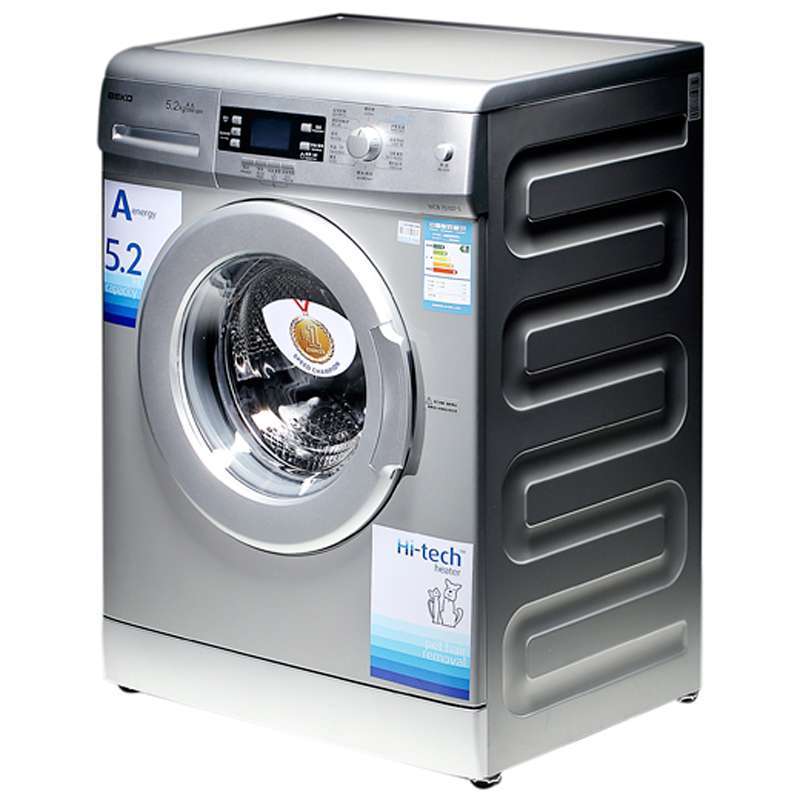 倍科(beko) wcb75107s 5.2公斤 滚筒洗衣机
