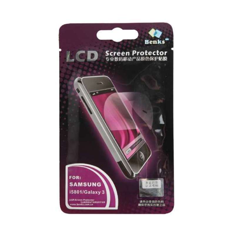 邦克仕(Benks)高透保护贴膜三星I5801\/GalaxY