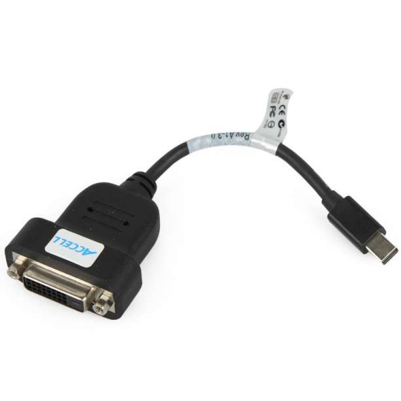 Accell mini DisplayPort对DVI-D Single-LiNK主