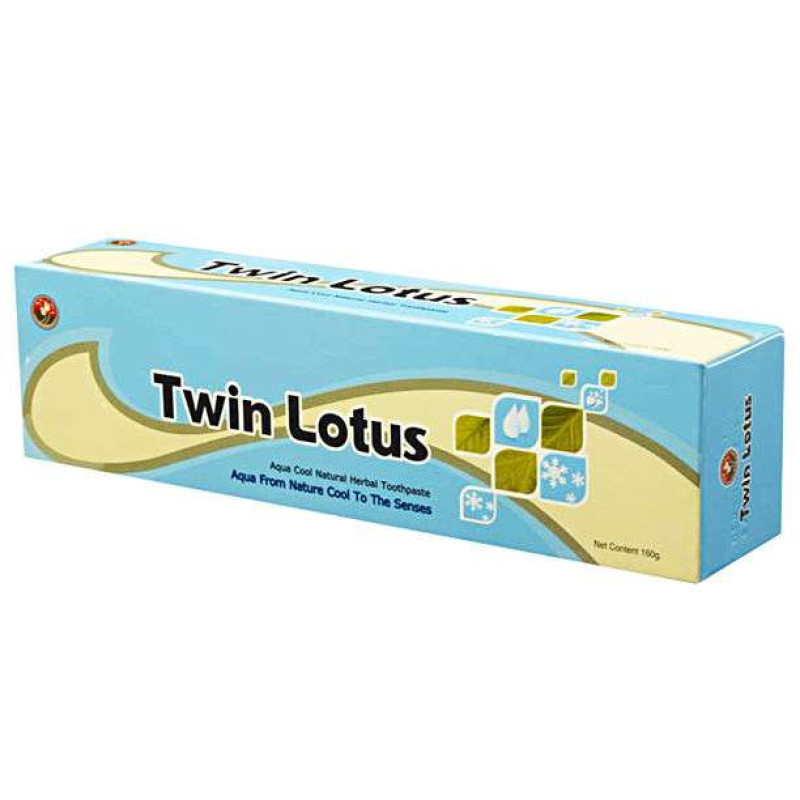 双莲(泰国Twin Lotus)天然植物冰泉固齿牙膏10