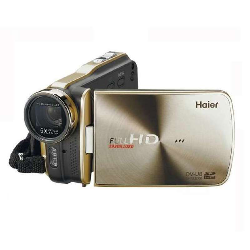 海尔数码摄像机dv-u8金图片
