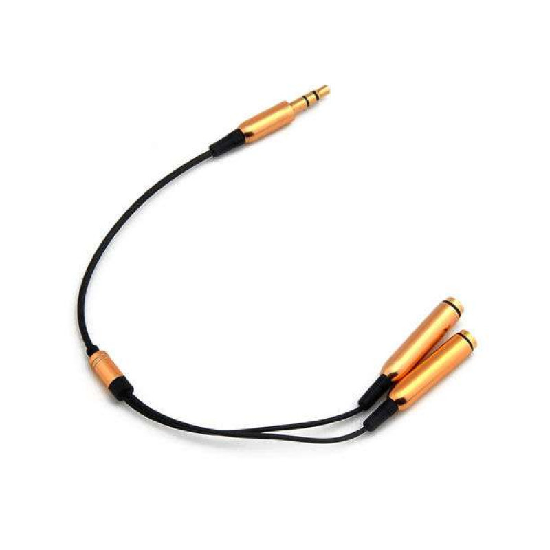 乐歌3.5毫米1分2耳机音频转接线i-cb11图片