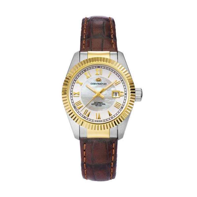 科因沃奇 coinwatch皇家系列全自动机械女装腕表c114twh(商品编号