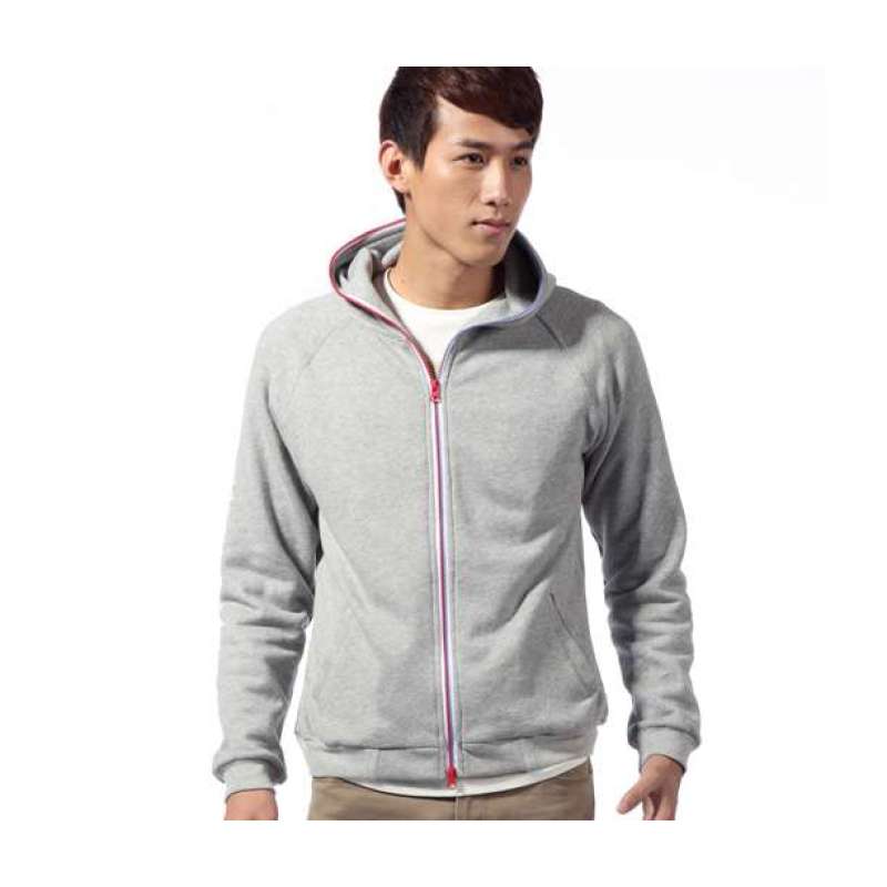 MR.ZERO零号男 男士开衫连帽卫衣外套 BED