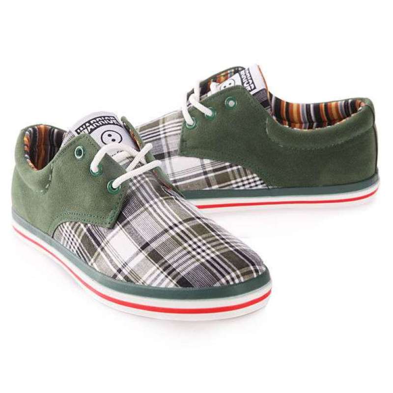 回力男士休闲帆布运动鞋WXY-90绿(42)图片