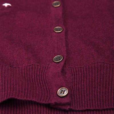 茵曼 女装羊毛混纺<em>开衫小毛衣</em>外套女款SW826