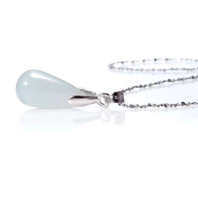 诺曼诺兰天然翡翠A货吊坠爱情水【报价、价格