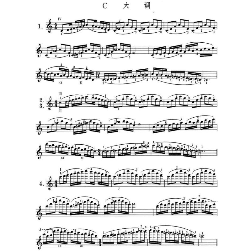 卡尔·弗莱什小提琴音阶体系