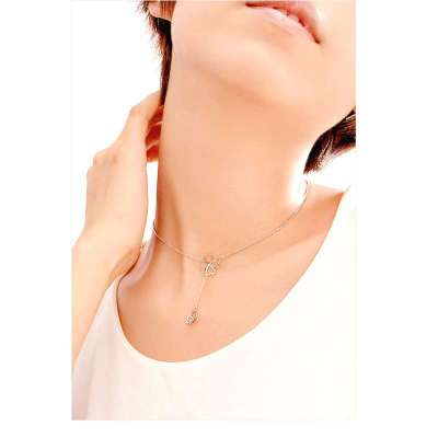 周生生 Pt950铂金四叶草系列吊坠 55249p (1克