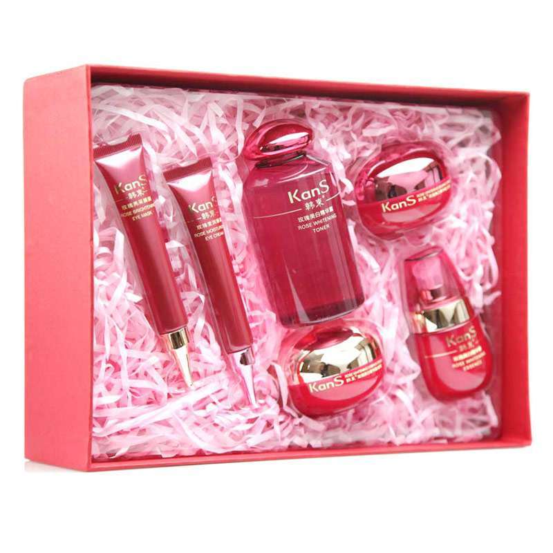 韩束玫瑰璀璨白皙礼盒六件套图片